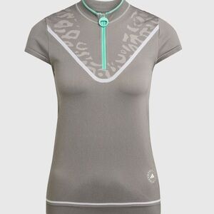 Adidas Stella McCartney TrueNatural Goft Women's Short Sleeve Top in Gray Size M